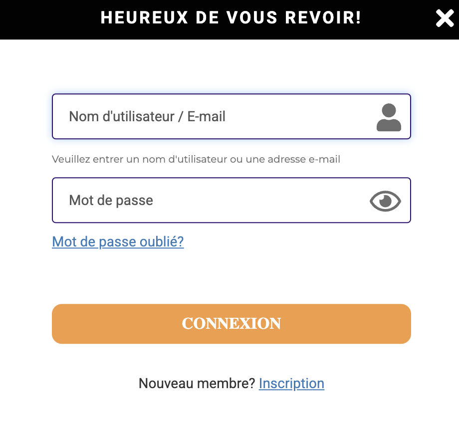 gratowin casino connexion